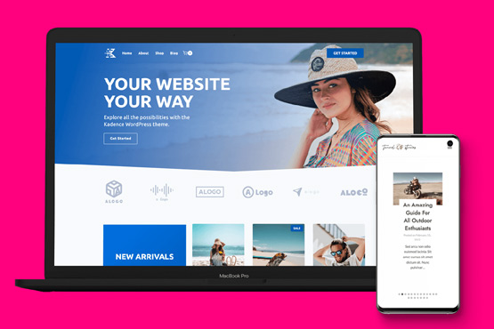 kadence custom fonts