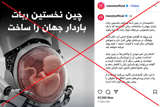 ربات حاملگی