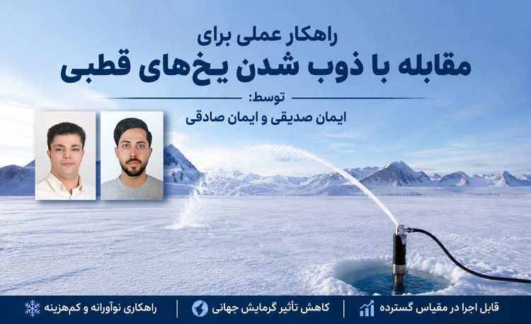 راهکار عملی برای مقابله با ذوب شدن یخ‌های قطبی
